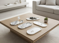 Crystal White Marble Tray - My Store