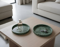 India Green Marble Tray - My Store