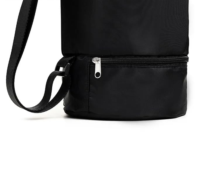 Yoga Mat Bag with Water Bottle Holder and Wet Pocket, Large Multi-Functional Gym Bag for Pilates, Exercise, Fitness, Travel, Portable Crossbody Yoga Mat Carrier - My Store