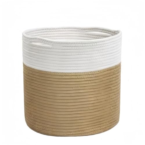 Extra Large Cotton Rope Storage Basket, Laundry & Toy Bin Organizer – Nursery Hamper, Clothes Storage, Blanket Holder, Baby Room, Living Room, Bedroom, Home Organization - My Store
