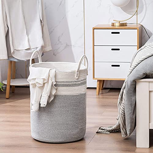 Oversized Cotton Rope Storage Basket - Laundry & Toy Bin Organizer - My Store