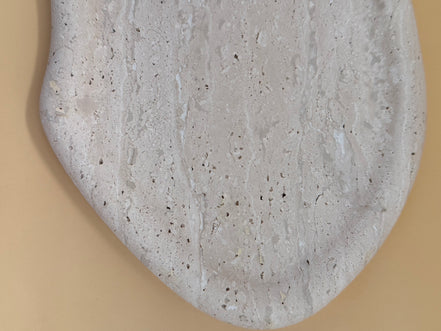 Beige Travertine Tray - My Store
