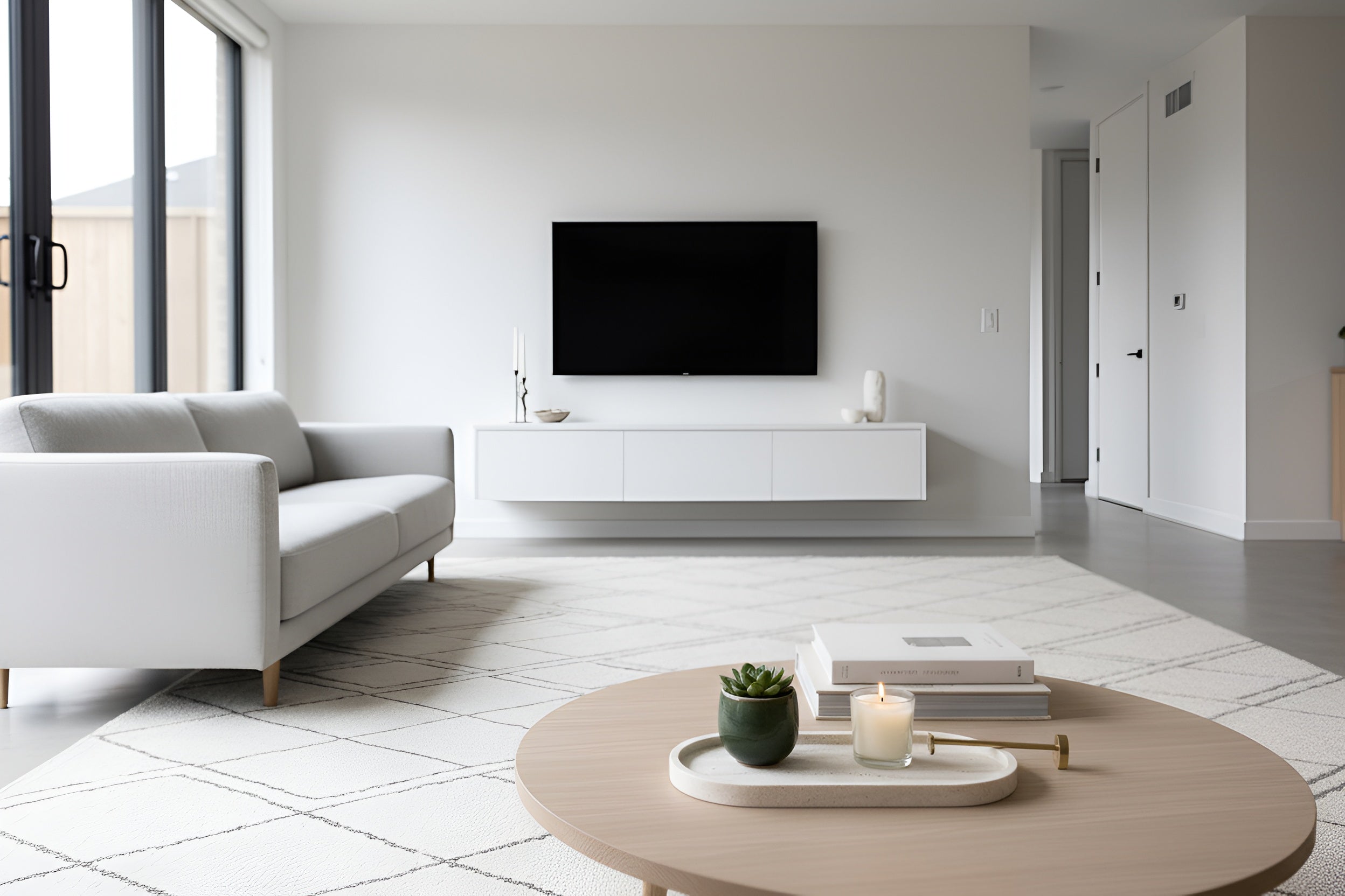 White Travertine Tray - My Store