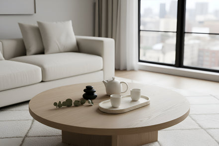 White Travertine Tray - My Store