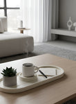 White Travertine Tray - My Store