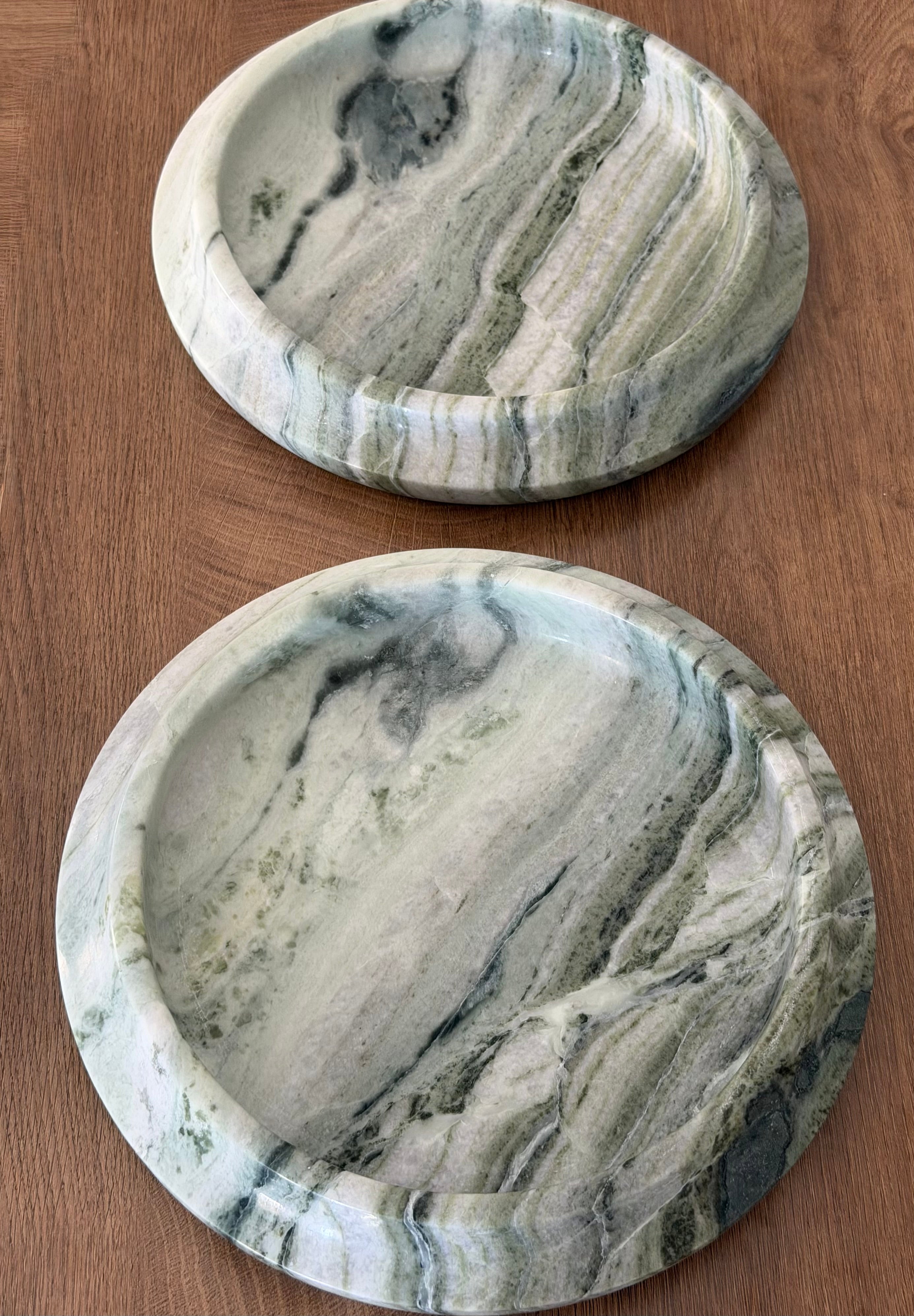 Jade Clouds Marble Tray