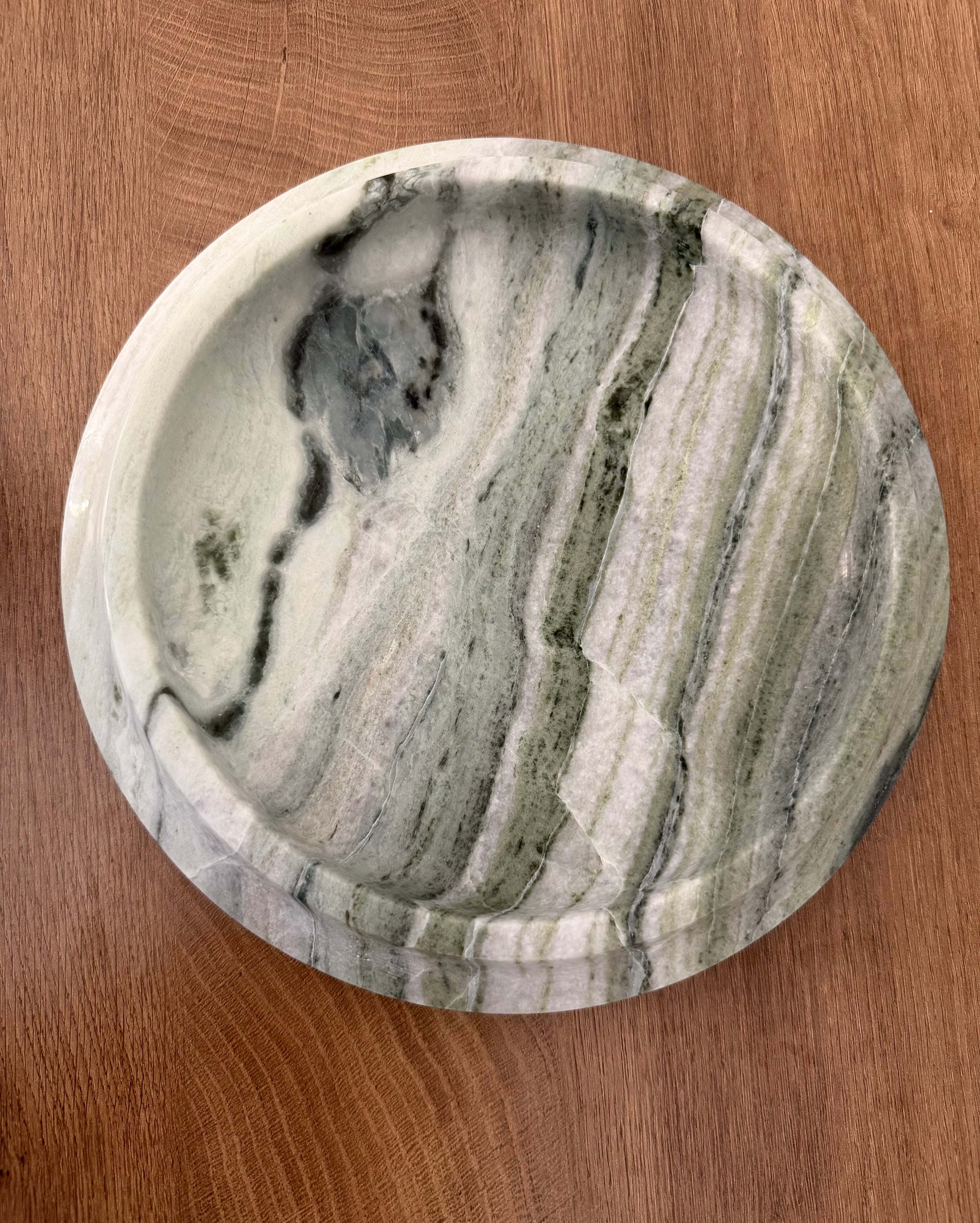 Jade Clouds Marble Tray