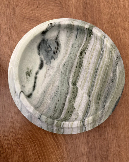 Jade Clouds Marble Tray