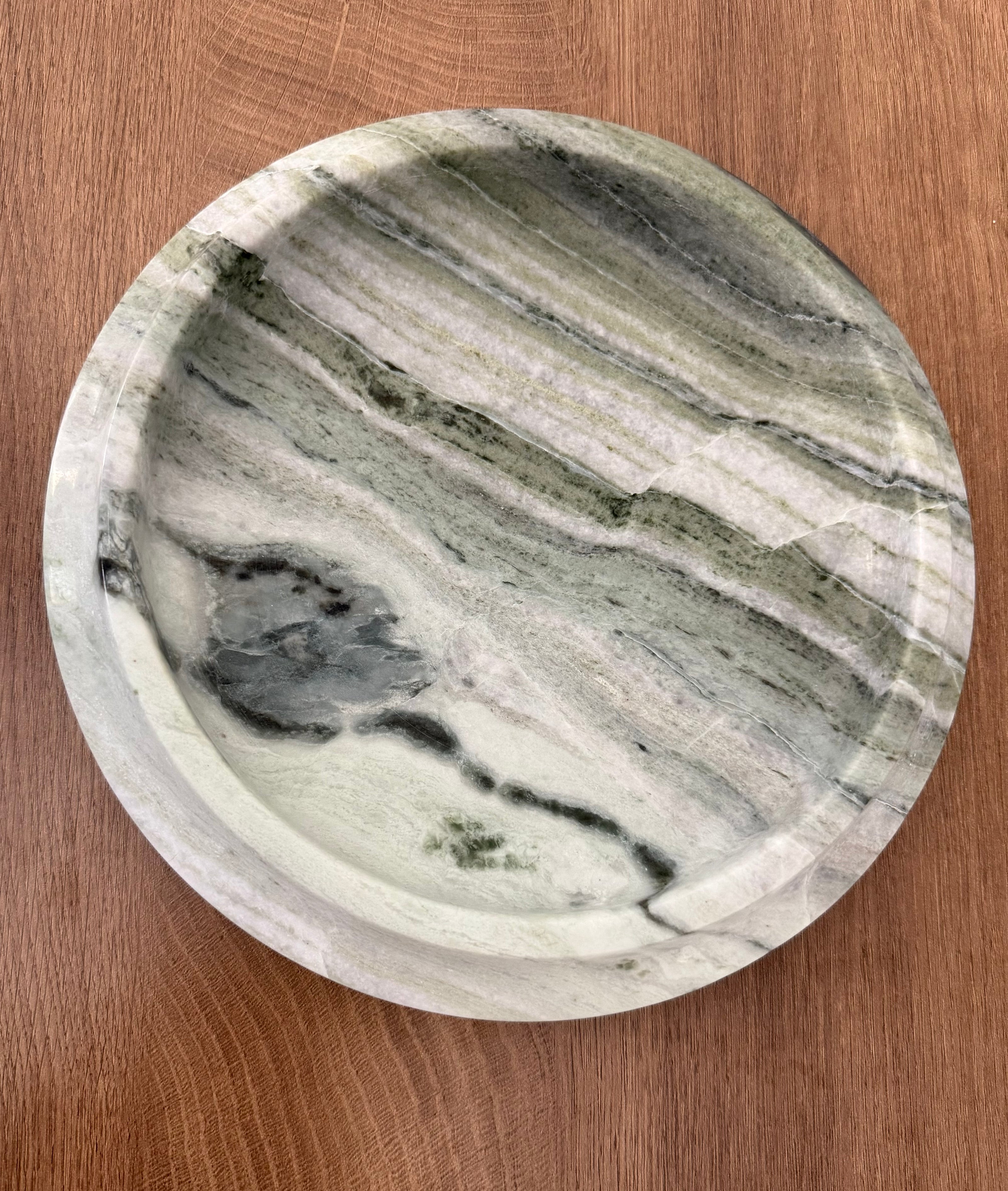 Jade Clouds Marble Tray