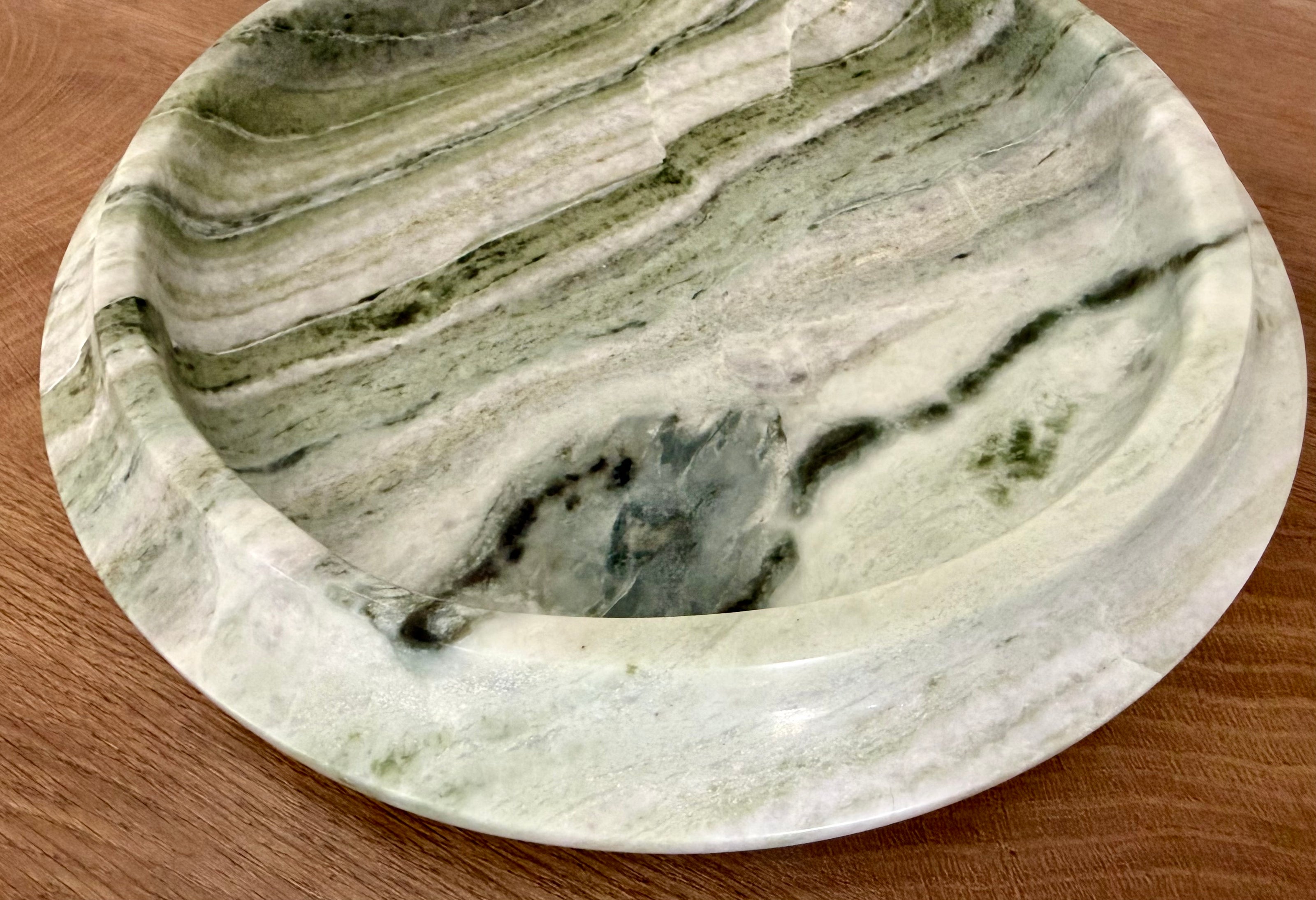 Jade Clouds Marble Tray