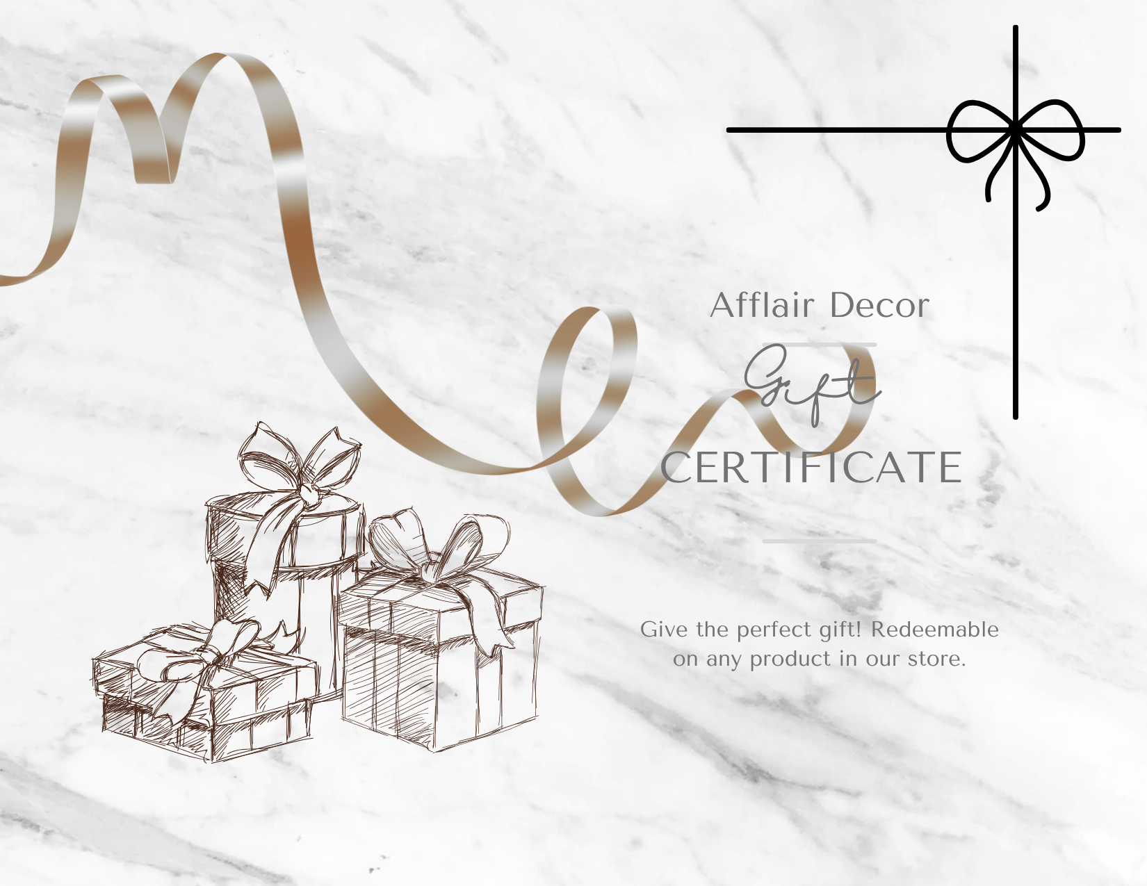 Afflair Decor Gift Card